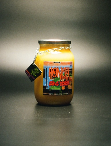 Мед різнотрав'я, стилізований, 1 л / 1500 г